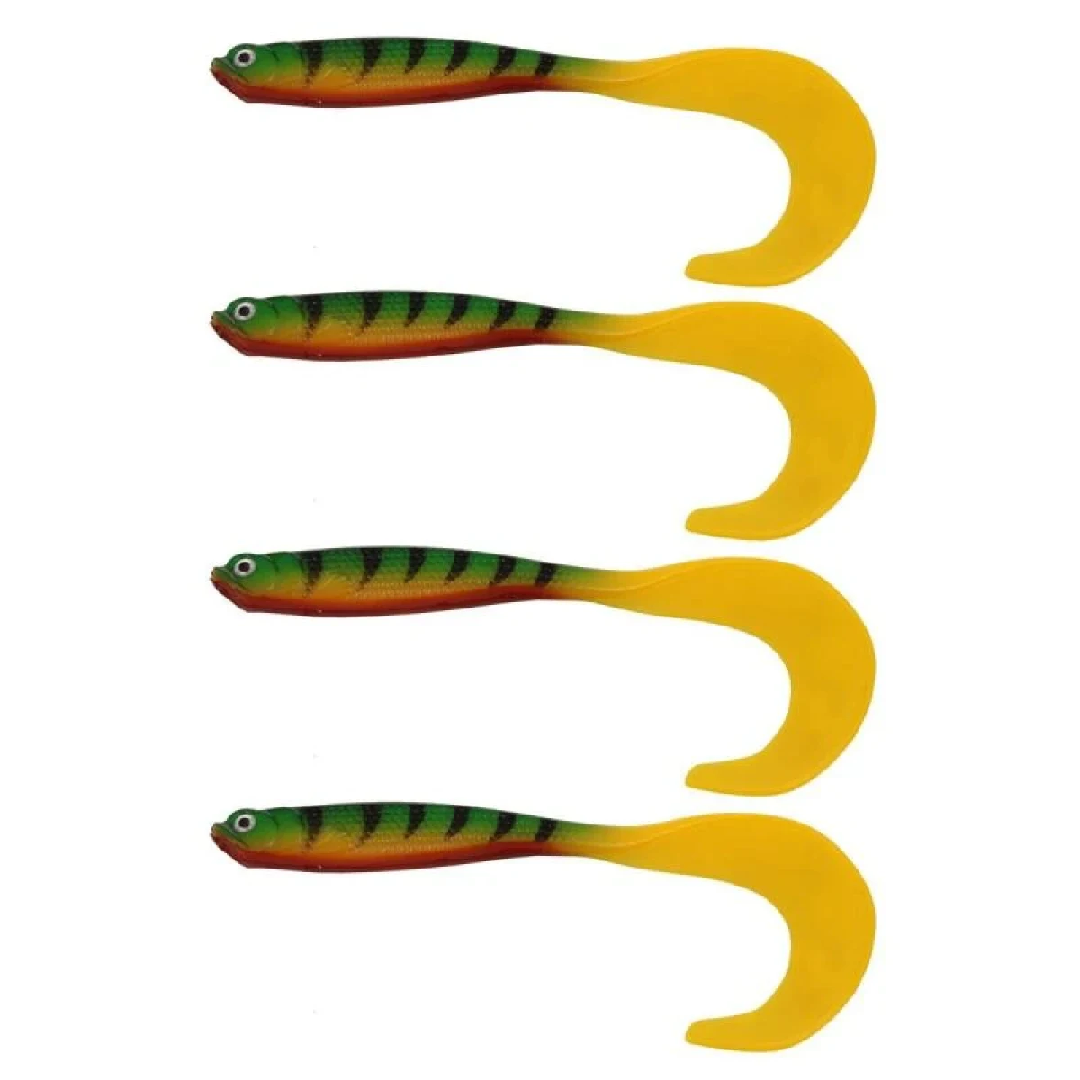Merco Soft Bait 02 gumové nástrahy 4 ks · záber 1