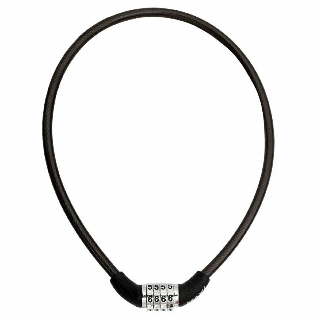Max1 zámek lanko 650x8 mm černý kódový · záber 1
