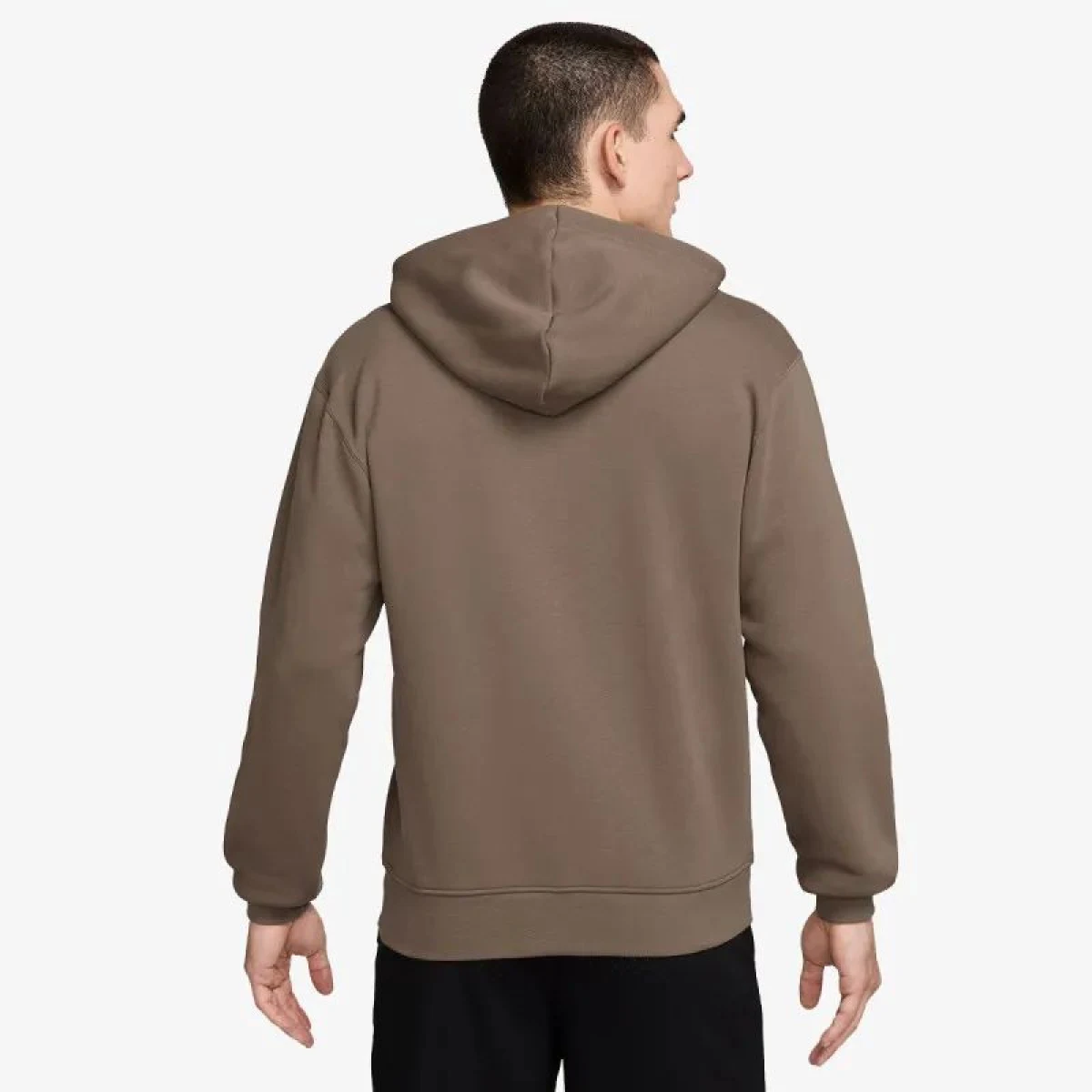 Pánská fleecová mikina na zip NIKE JORDAN BRK FLC FZ 222 KHAKI · záber 3