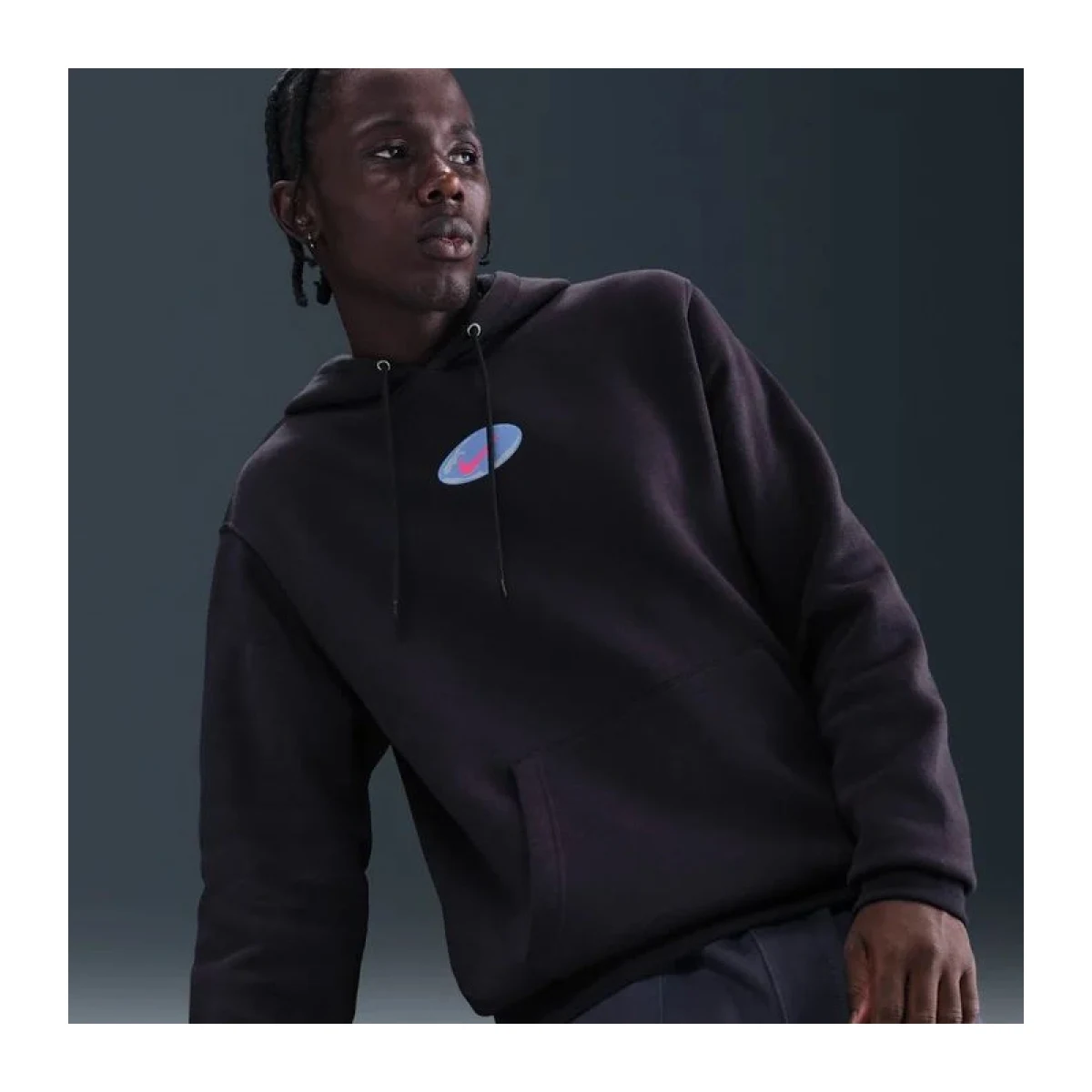 Pánska mikina s kapucňou NIKE U NSW HDY CLUB PO BB OC 2 CAVE PURPLE · záber 3