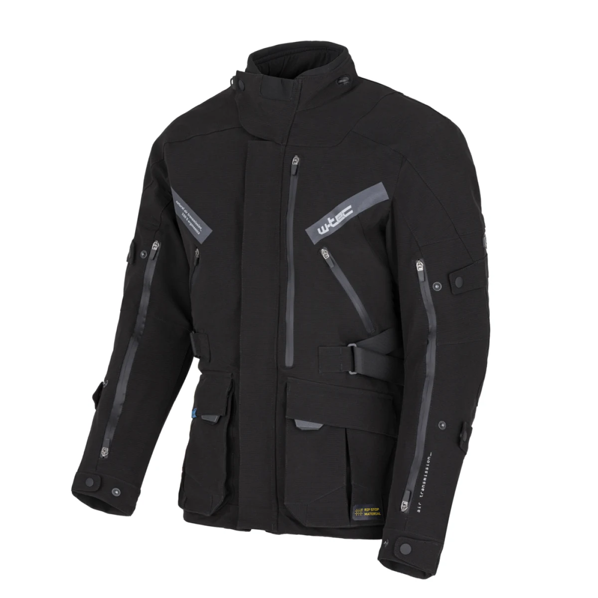 Moto bunda W-TEC Nykolas Farba čierna, · záber 4