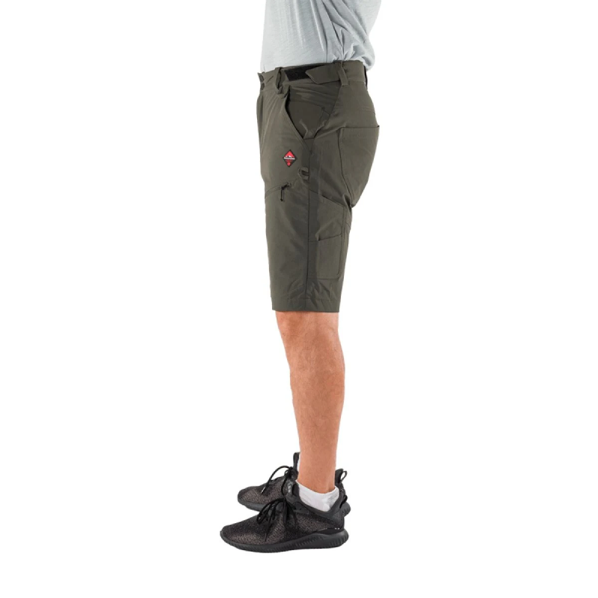 Pánske turistické kraťasy NORTHFINDER AMADEUS-300darkgreen · záber 3
