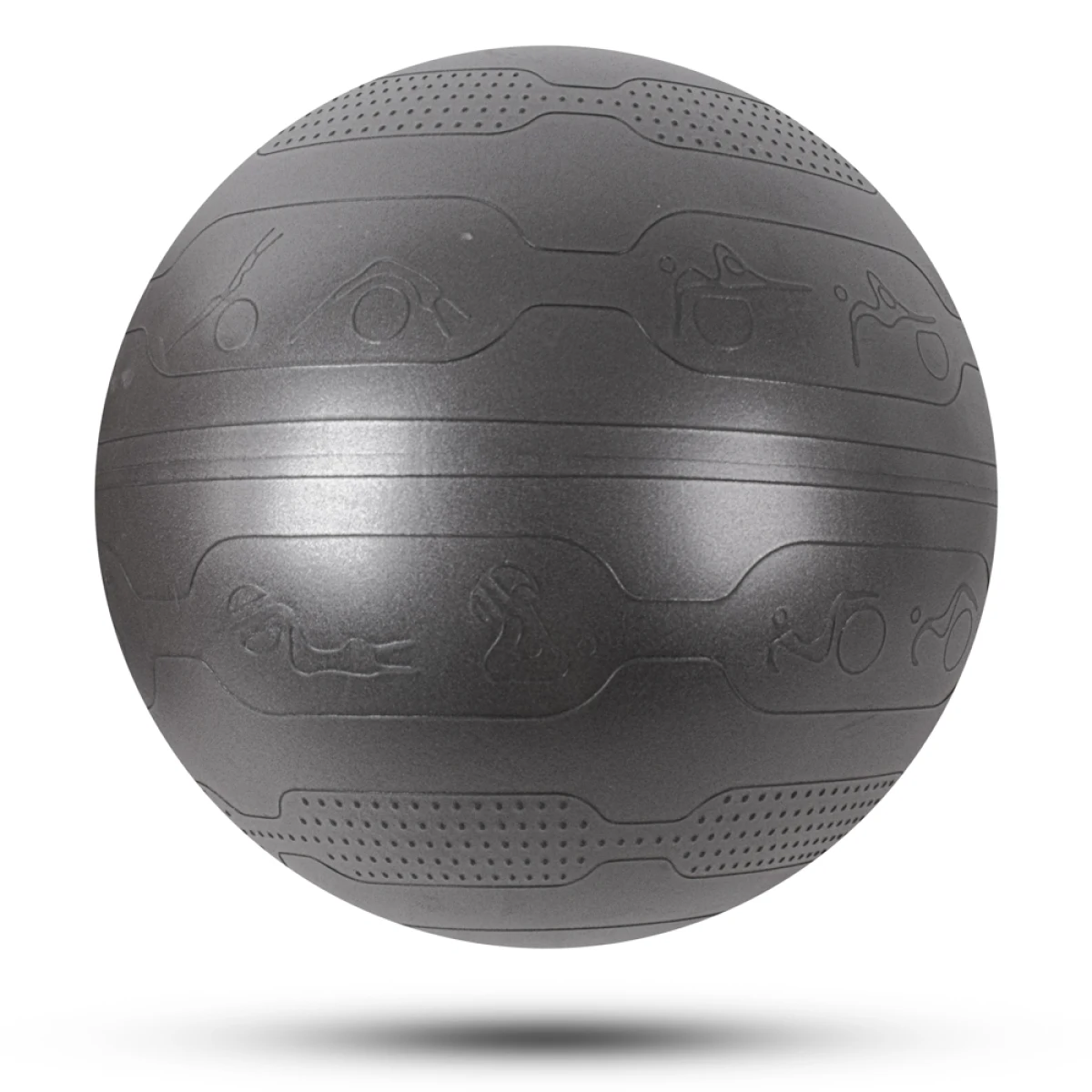 inSPORTline Stretch Ball 65 cm se základnou BallBase čierna · záber 2