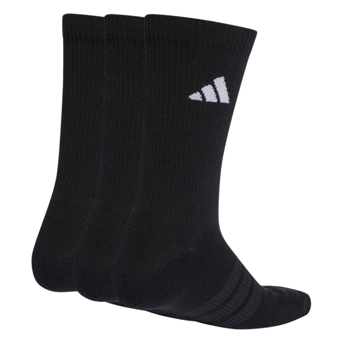 Ponožky ADIDAS 3PACK-C ESS CRW 3P BLACK BLACK WHITE · záber 2