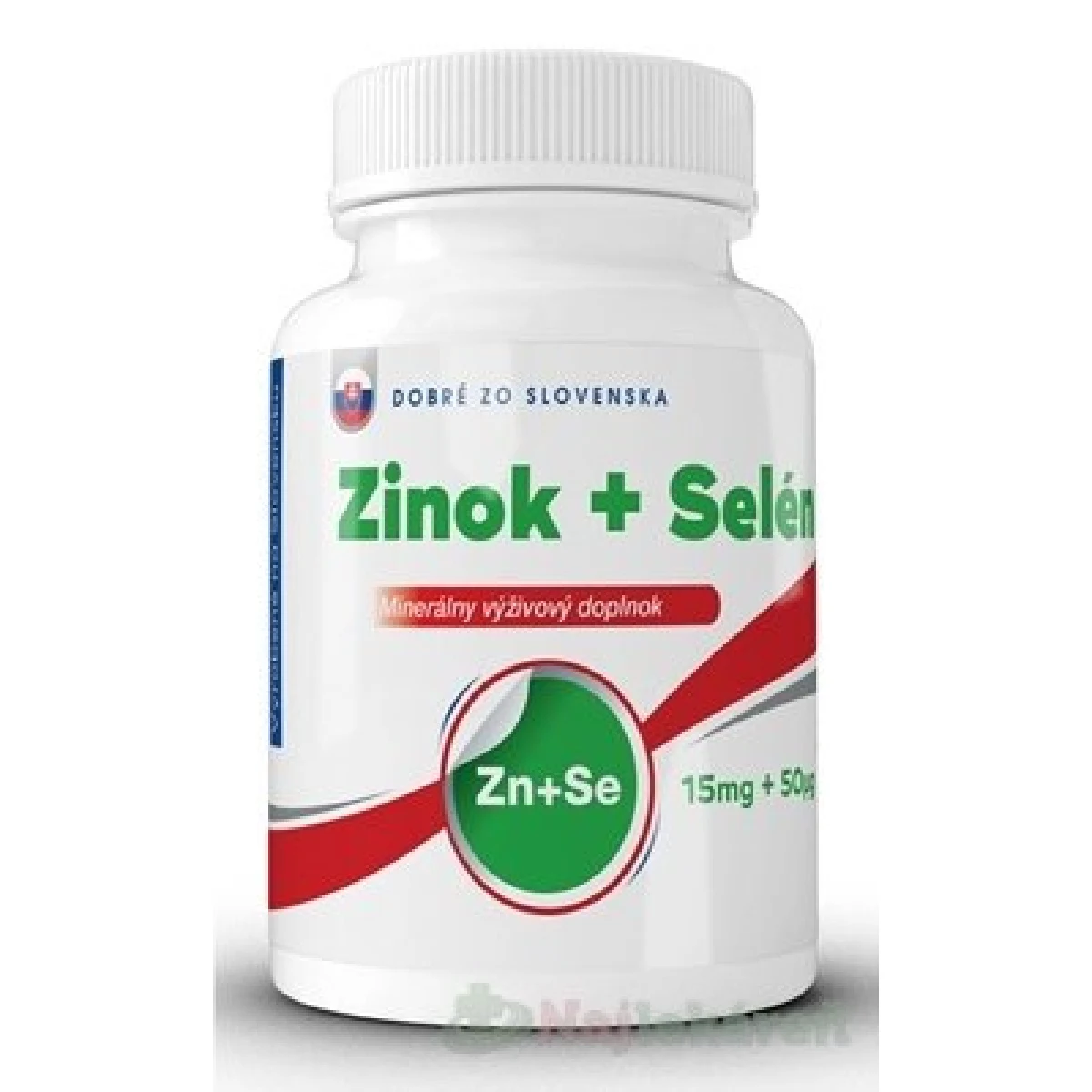 Dobré z SK Zinok 15 mg + Selén 50 μg tbl 100+20 zadarmo (120 ks) · záber 1