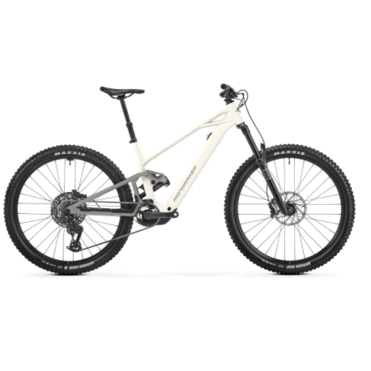 Horské elektrokolo MONDRAKER Sly R, optic white · záber 1
