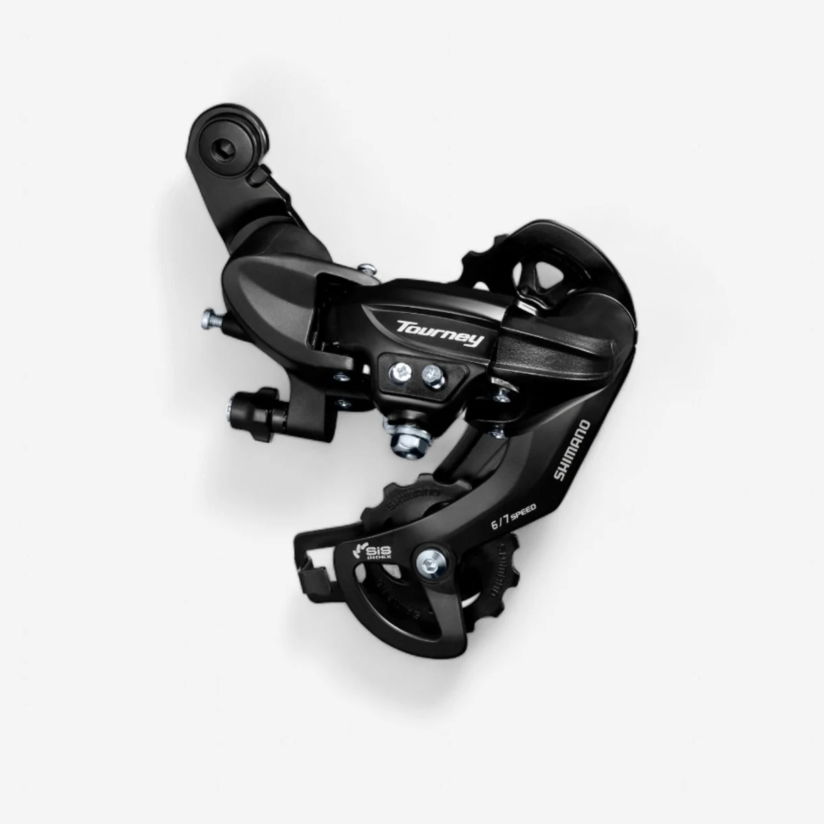 ELOPS Prehadzovač 6 rýchlostí Shimano Tourney bez · záber 1