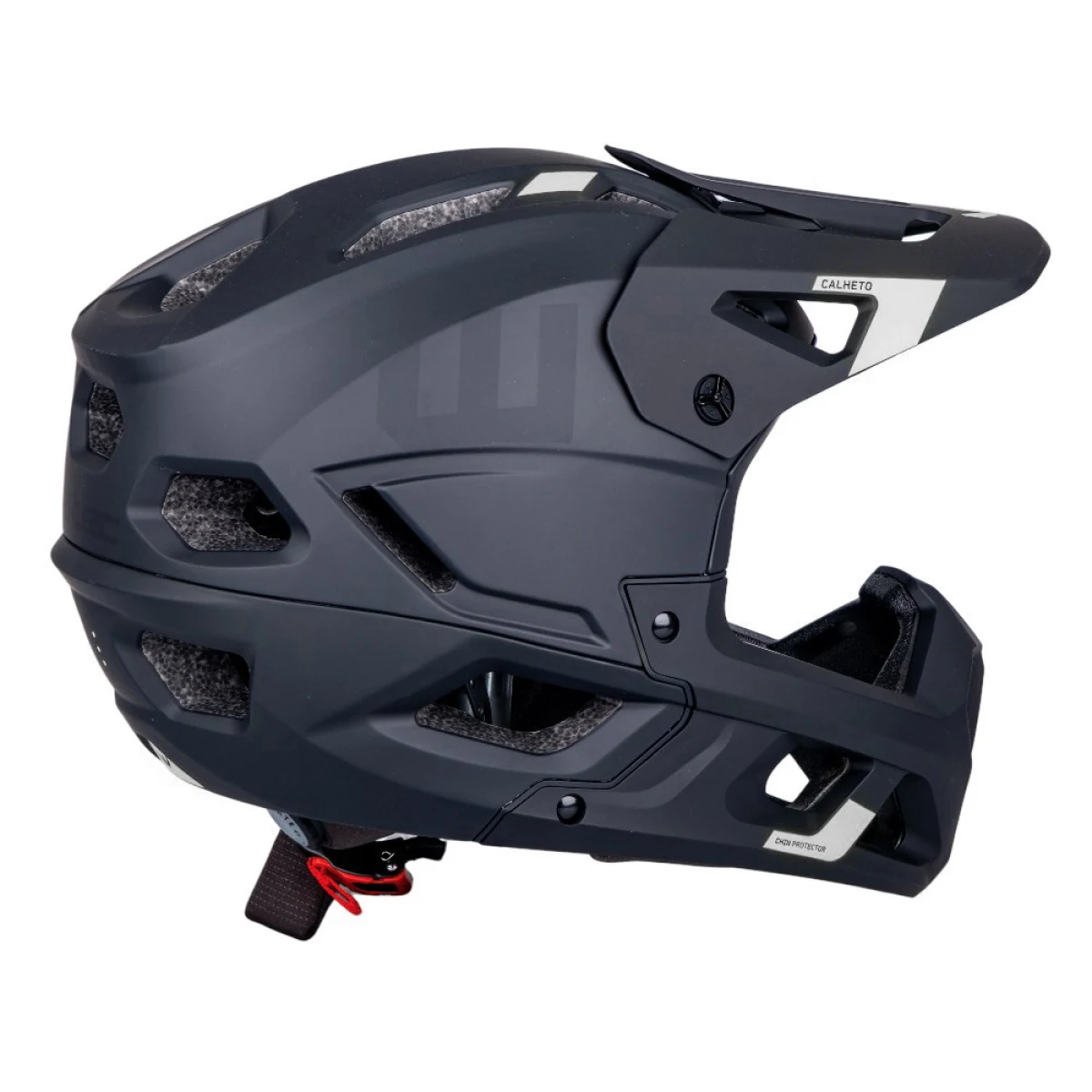 Downhill prilba W-TEC Calheto Farba Black Neon, · záber 4