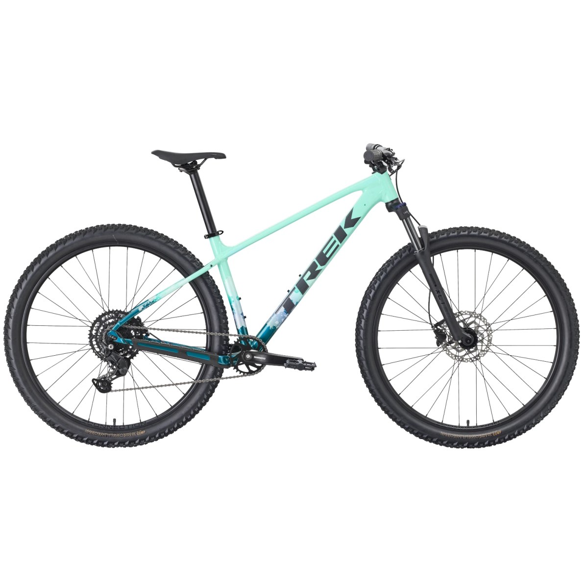 TREK Marlin 5 Gen 3 Miami Green/Dark Aquatic Fade 2026 - Veľkosť: M, L, 29 · záber 1