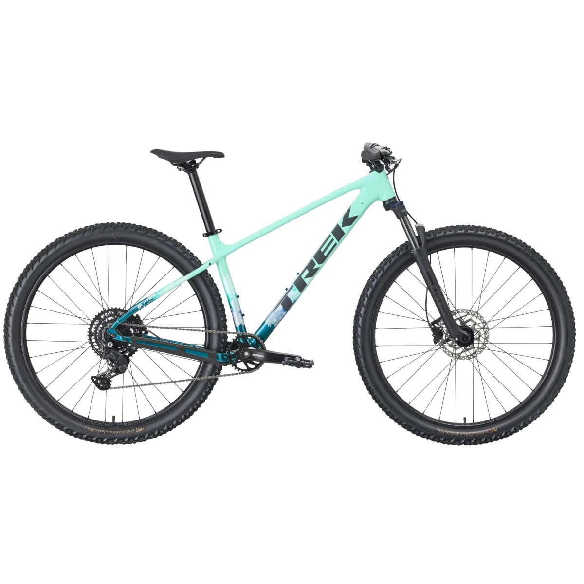 TREK Marlin 5 Gen 3 Miami Green/Dark Aquatic Fade 2026 · záber 1
