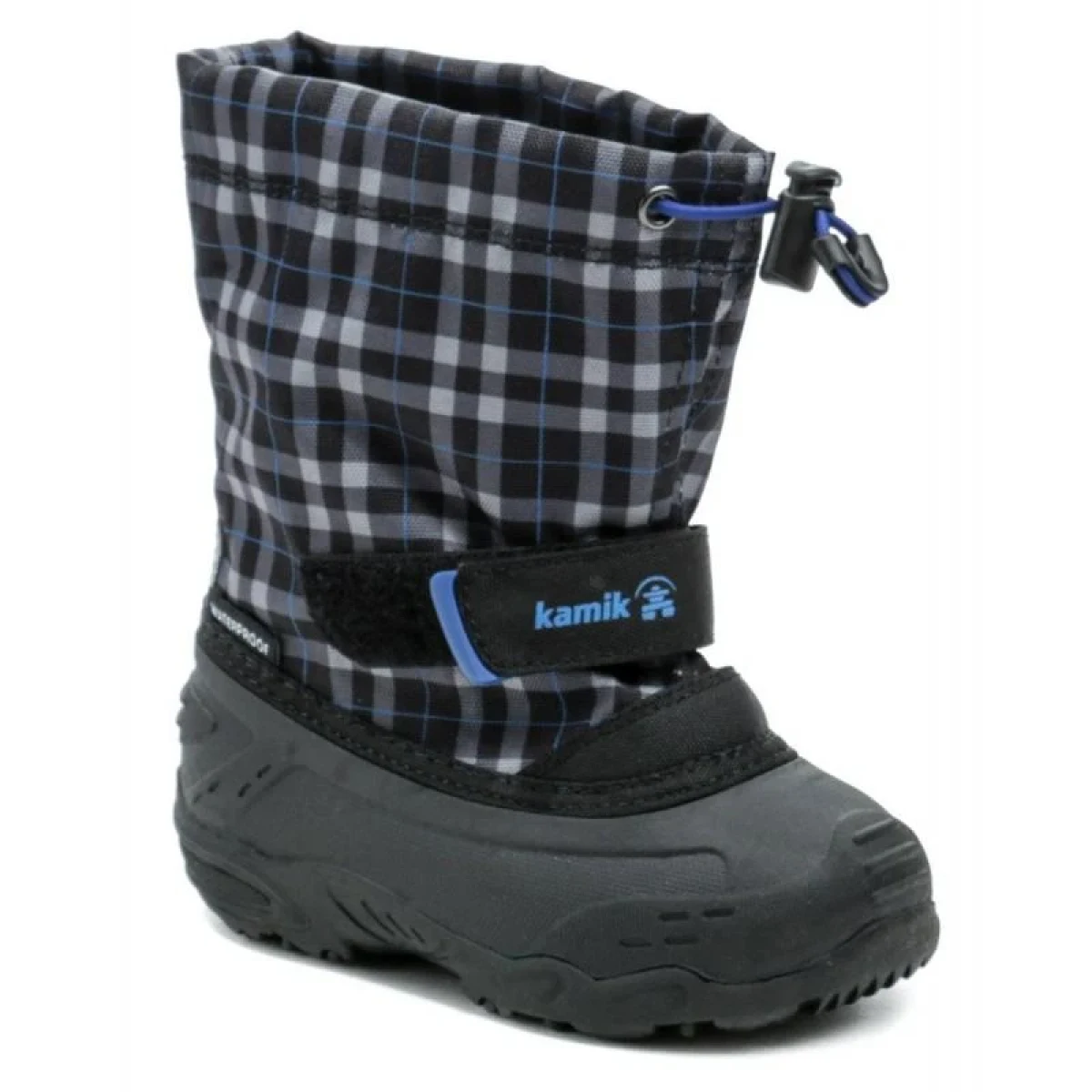 Kamik FINLEY T black blue dětské zimní sněhule · záber 1