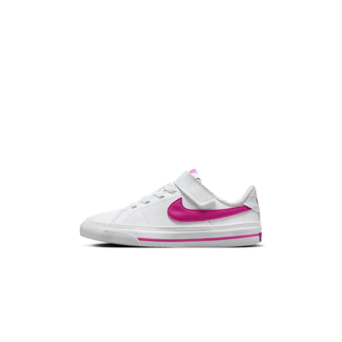 Dívčí rekreační obuv NIKE Court Legacy white laser fuchsia · záber 2