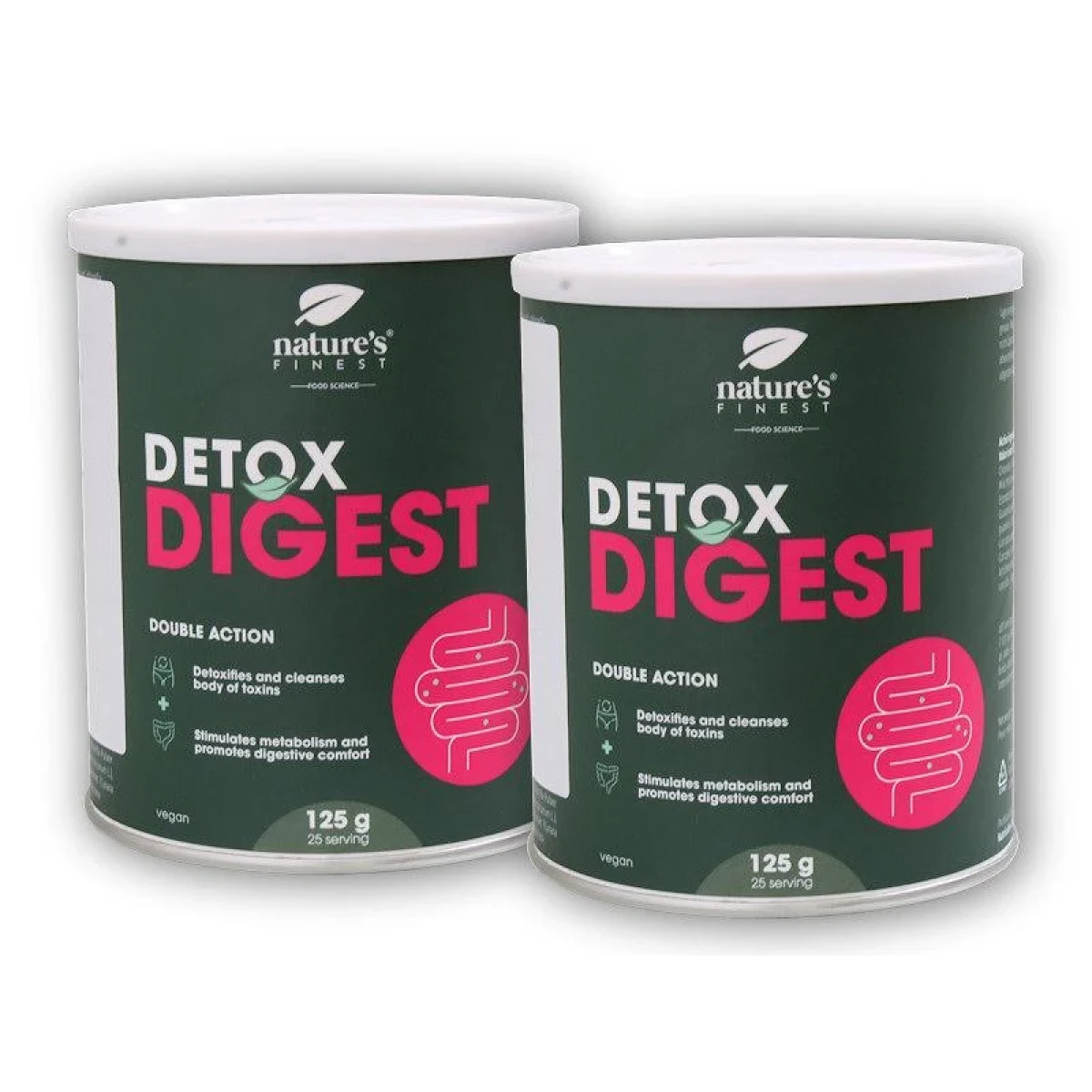 Natures Finest 2x Detox digest 125g · záber 1