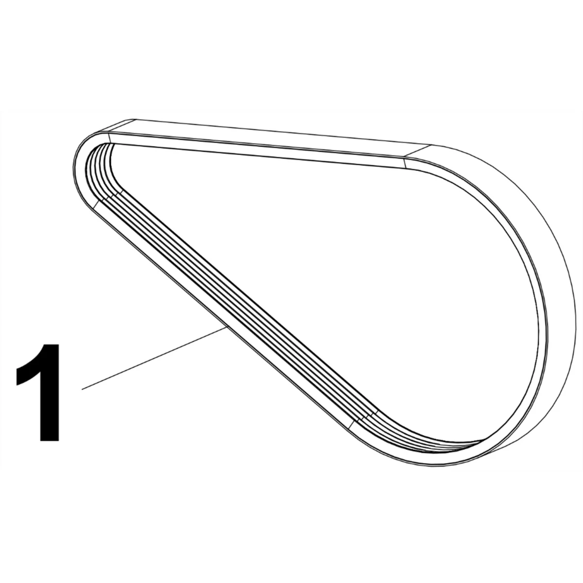 DOMYOS REMEŇ K PÁSU INITIAL RUN bez · záber 2
