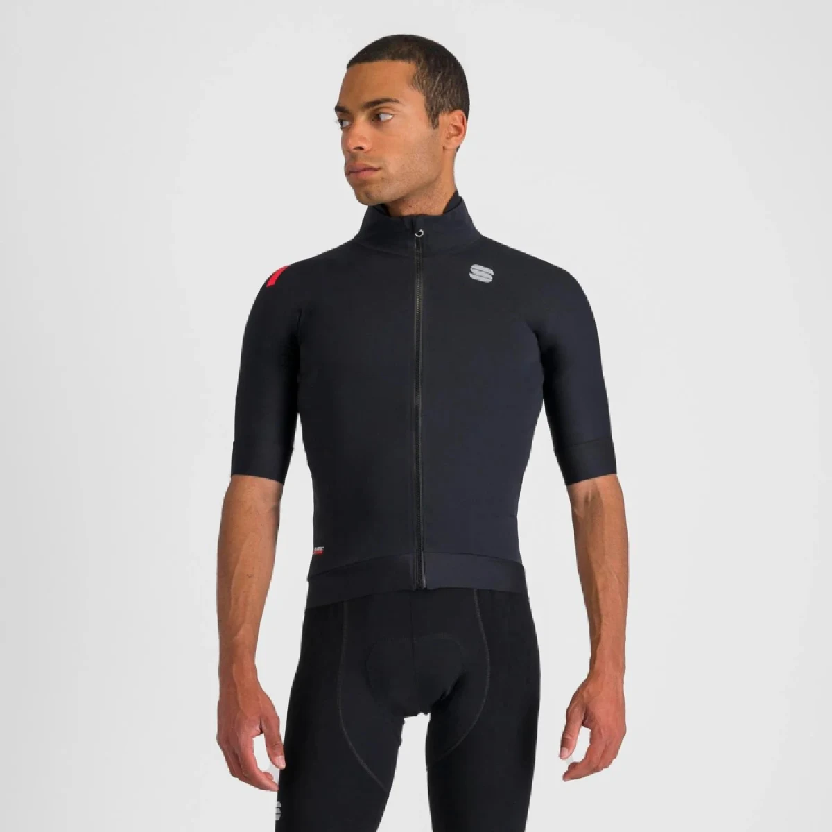 Pánská cyklistická bunda SPORTFUL Fiandre pro jacket short sleeve, black · záber 2