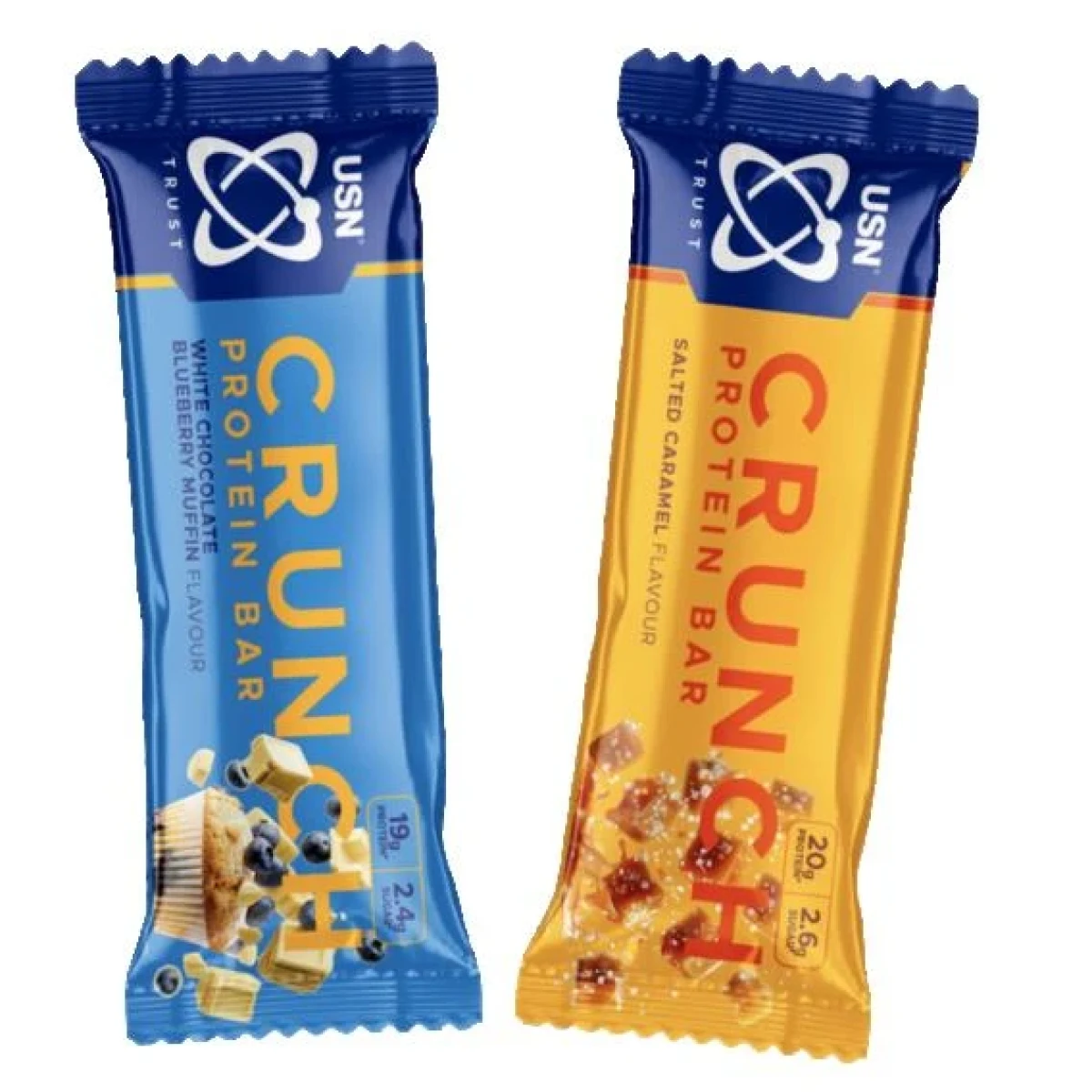 USN Trust Crunch 60g - Barva: Vícebarevná | Příchuť: Trojitá čokoláda · záber 1
