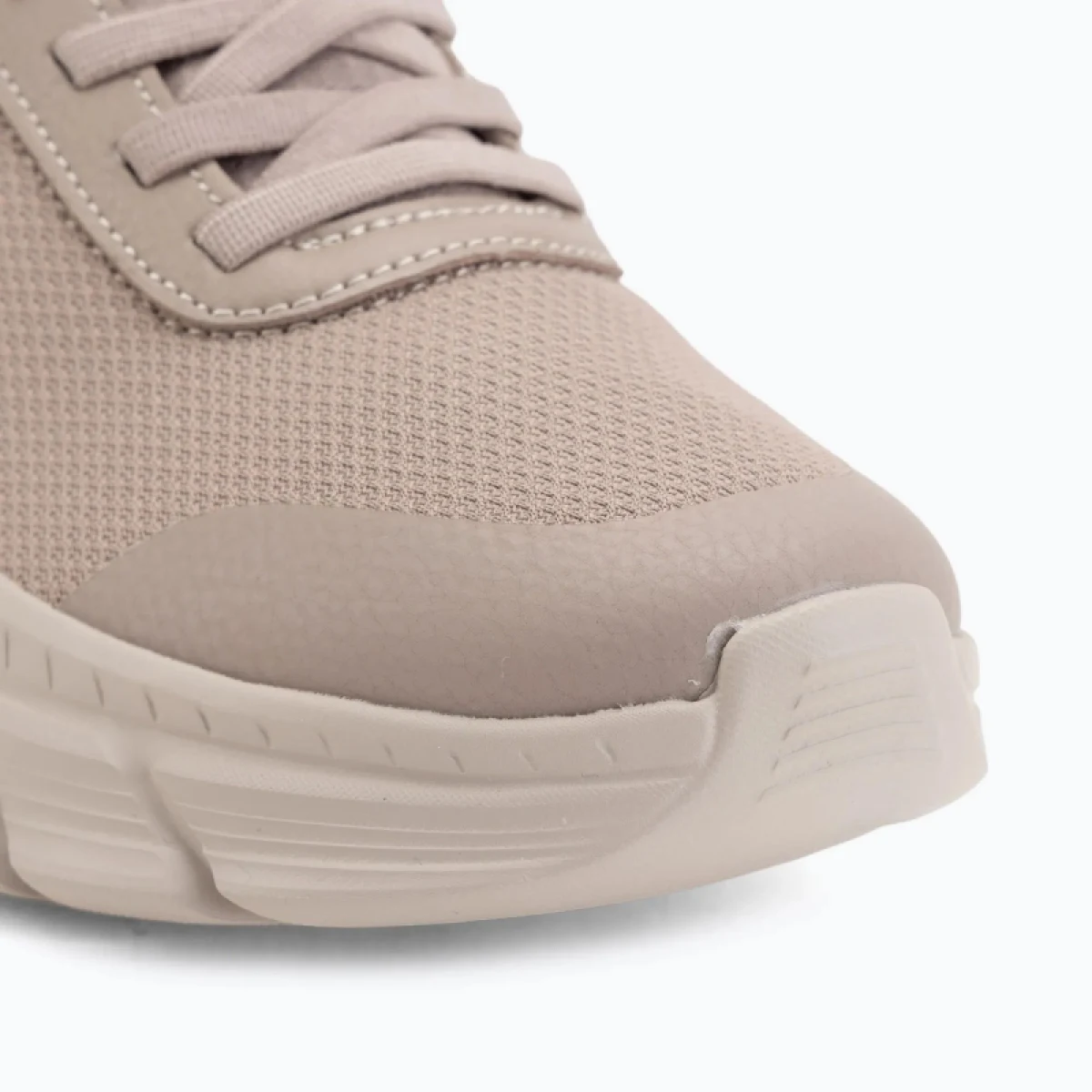 Dámska rekreačná obuv SKECHERS Bobs B Flex Hi Linear Force Slip-Ins W taupe · záber 3