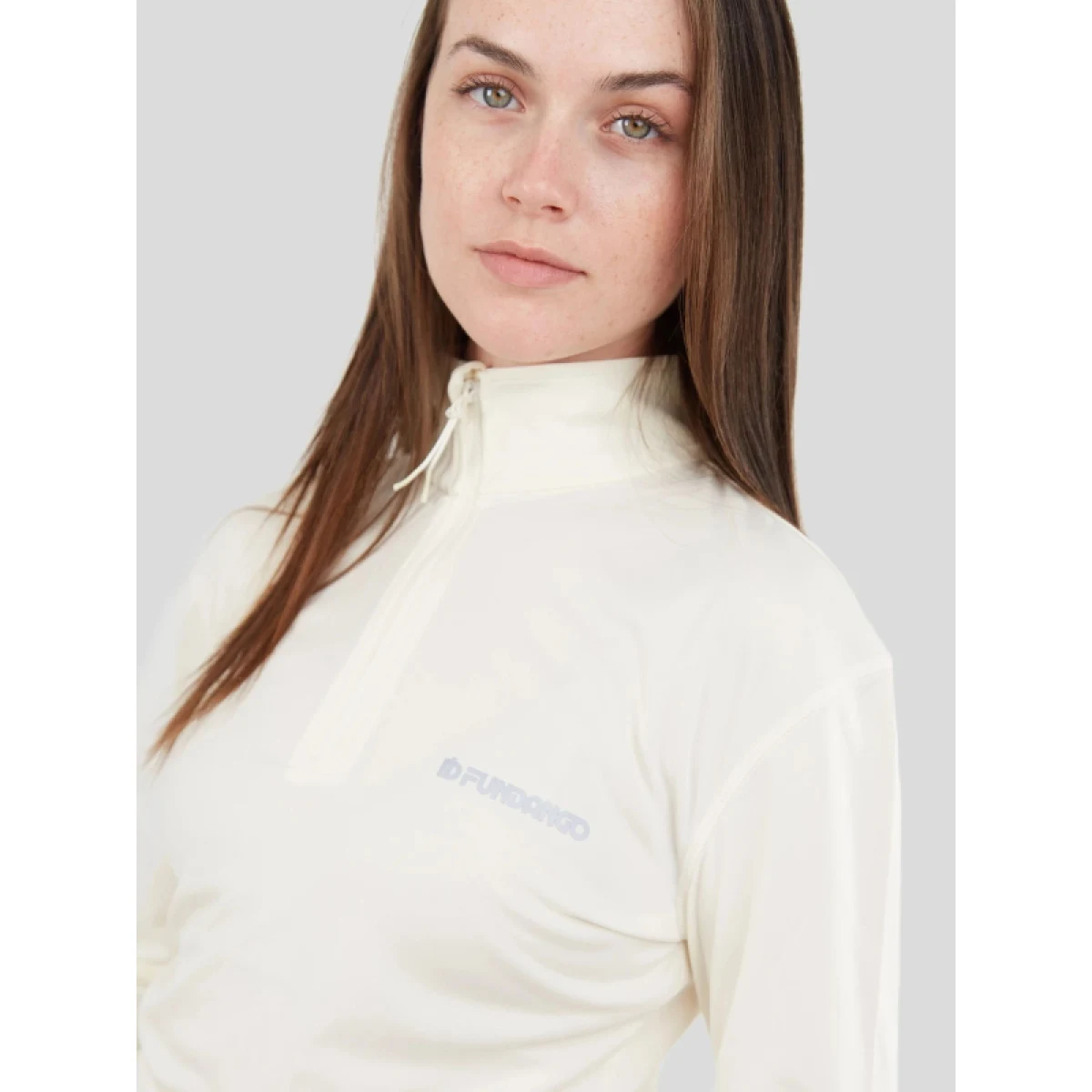 Dámské termo tričko s dlouhým rukávem FUNDANGO Yade Baselayer-150-butter · záber 5
