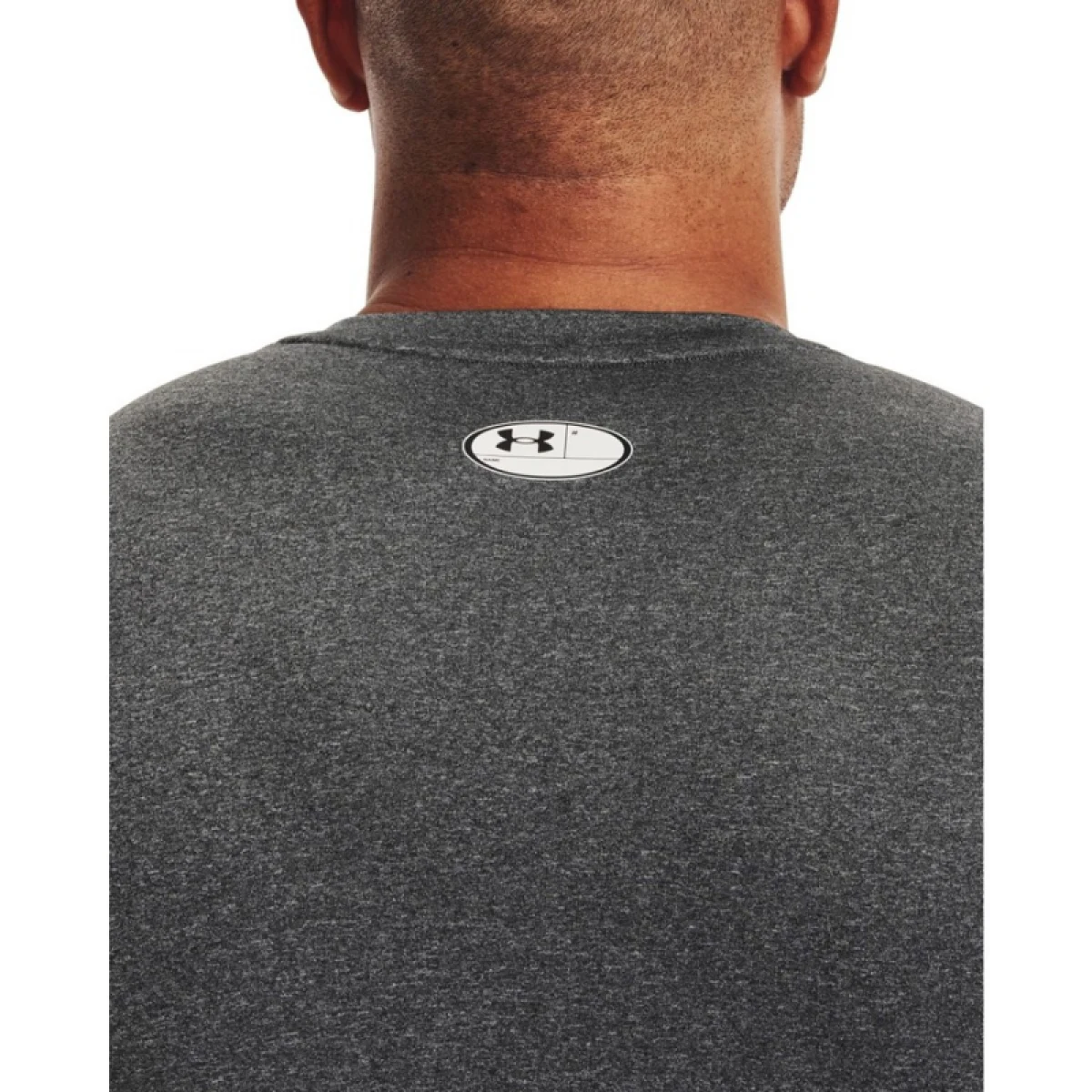 Pánske kompresné tričko s krátkym rukávom UNDER ARMOUR UA HG Armour Comp SS-GRY · záber 4