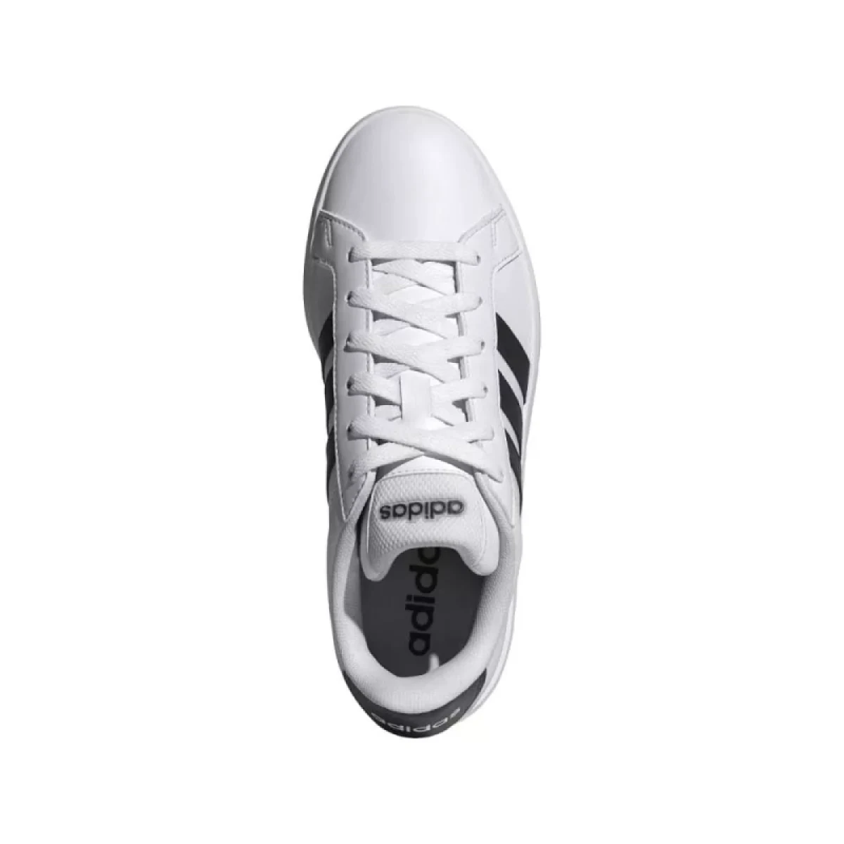Juniorská rekreačná obuv ADIDAS Grand Court 3.0 Jr cloud white core black cloud white · záber 3