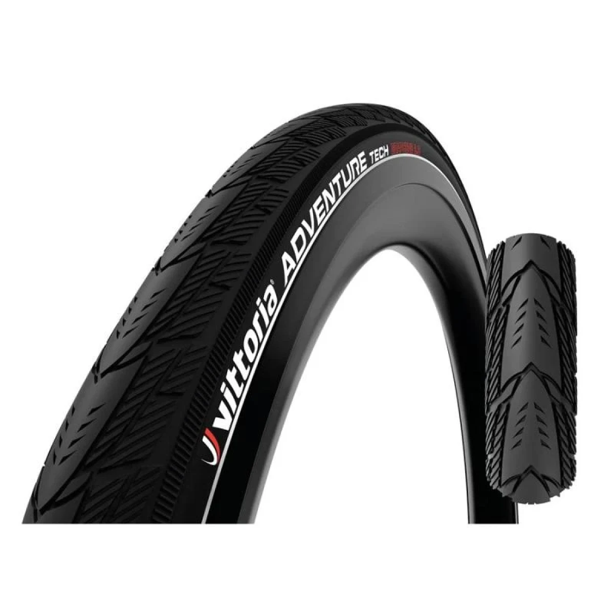 Vittoria Adventure Tech 40 622 rigid refl full black G2.0 · záber 1