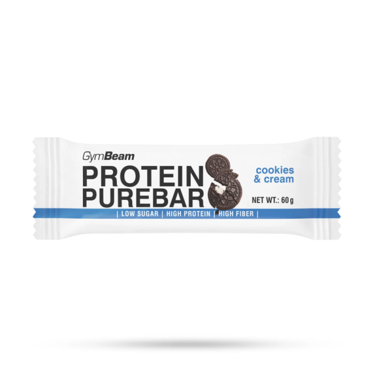 GymBeam Protein PureBar cookies & cream · záber 1