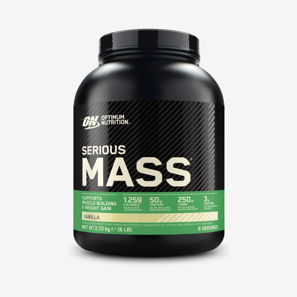 Optimum Nutrition Serious Mass jahoda - Príchuť: Čokoláda | Hmotnosť: 2,72 kg | Balenie: 4 · záber 2