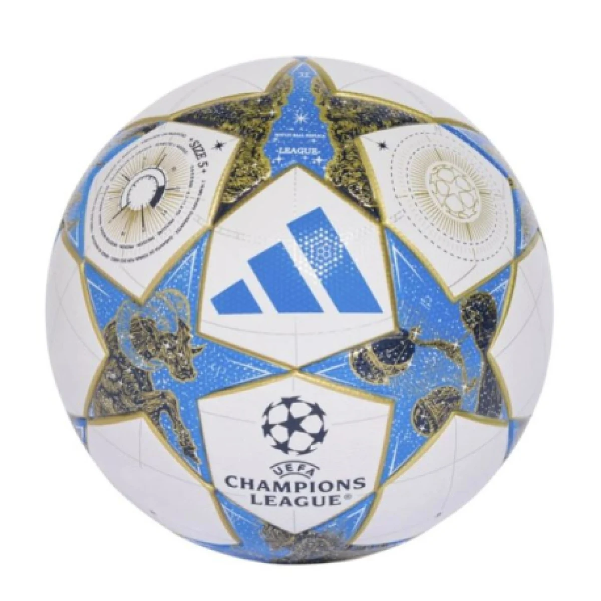 Futbalová lopta ADIDAS UCL LGE WHITE DKBLUE PANTON · záber 1