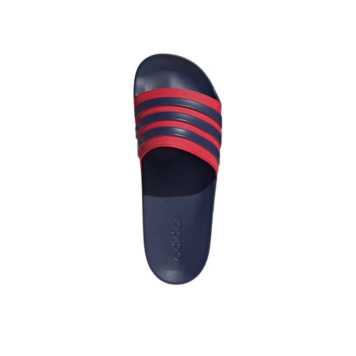 Pánske šlapky (plážová obuv) ADIDAS Adilette Shower M dark blue dark blue better scarlet · záber 4