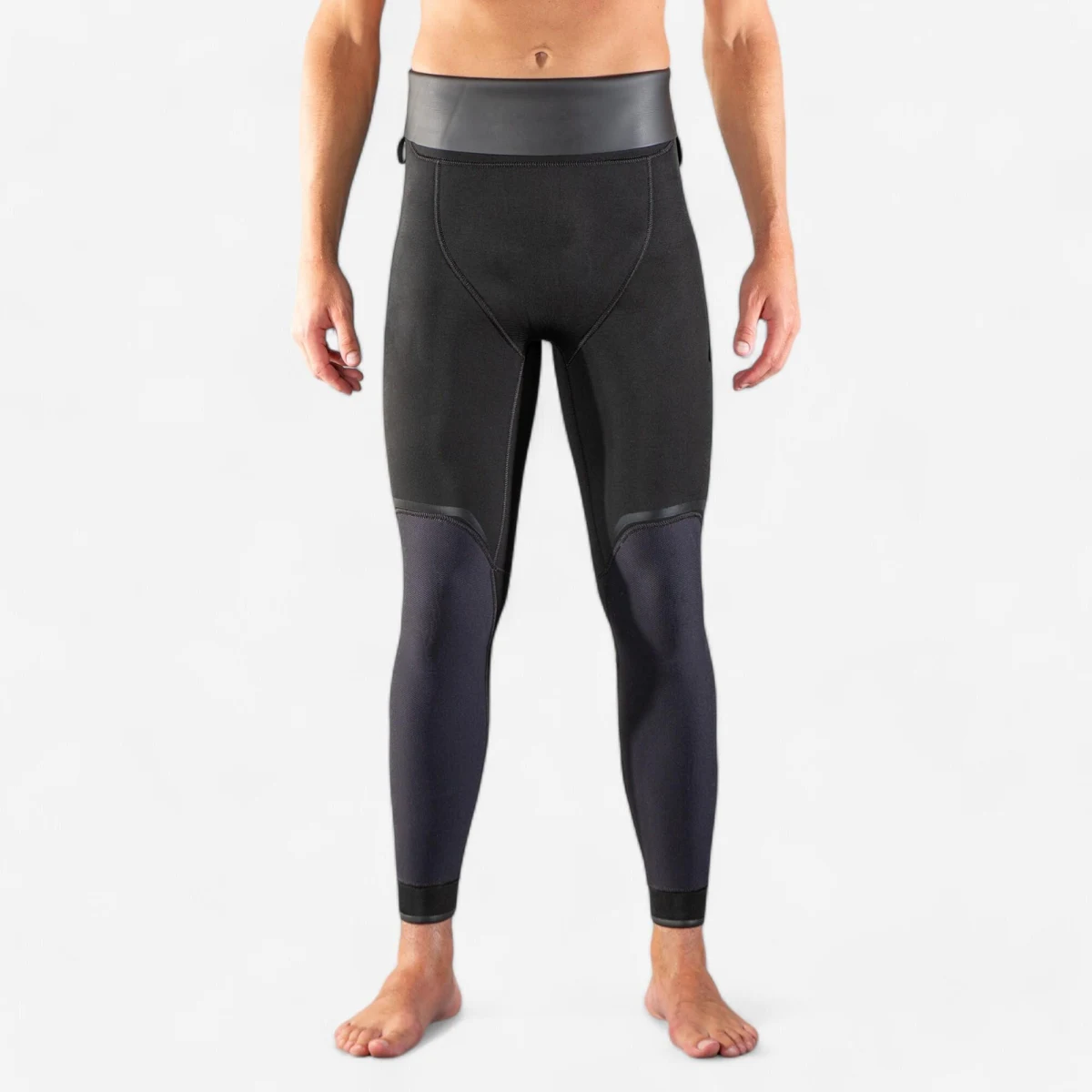 DECATHLON Pánske potápačské neoprénové nohavice 5 mm SPF 900 čierne S · záber 1