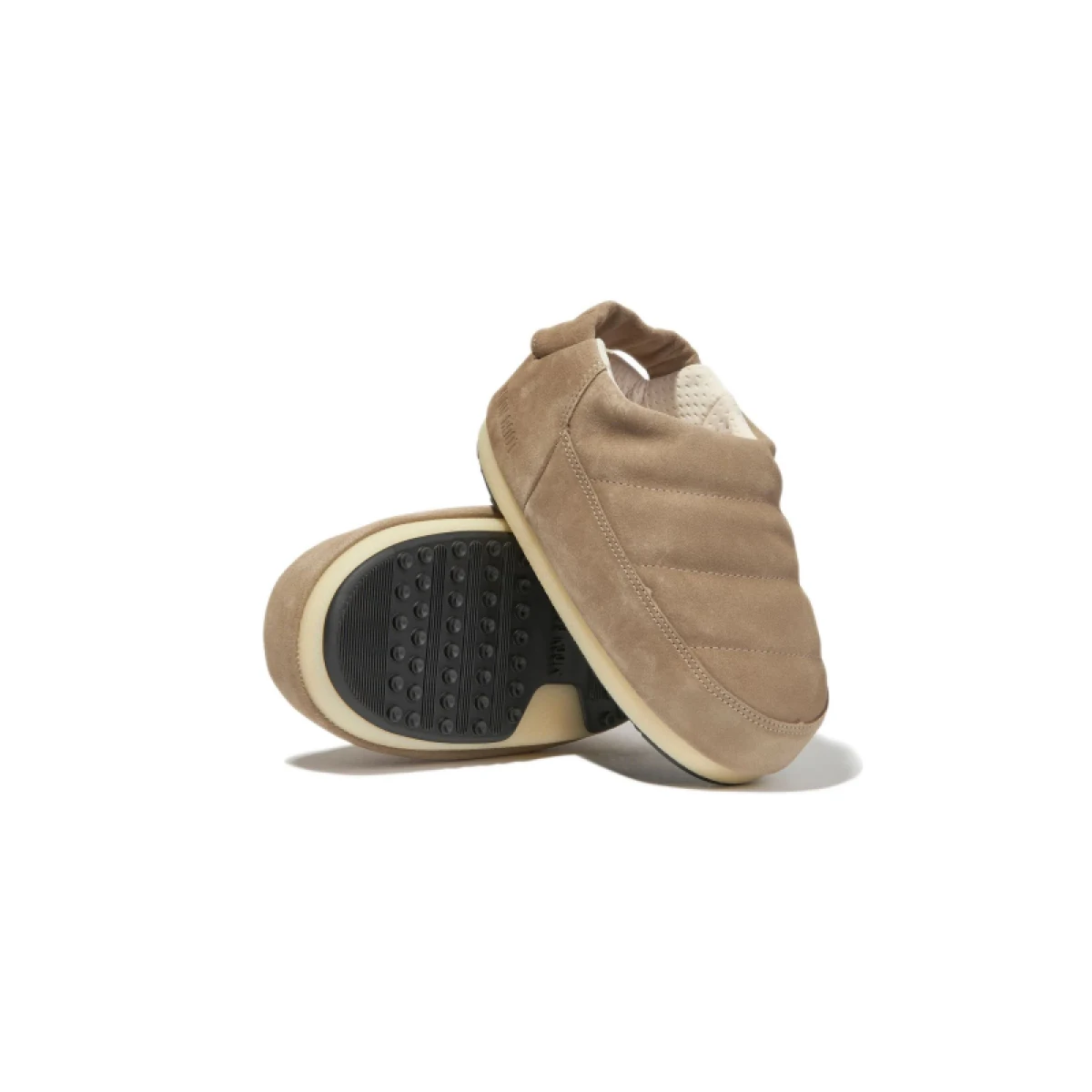 Dámske nízke zimné topánky MOON BOOT SANDAL BAND SUEDE, 003 sand · záber 4