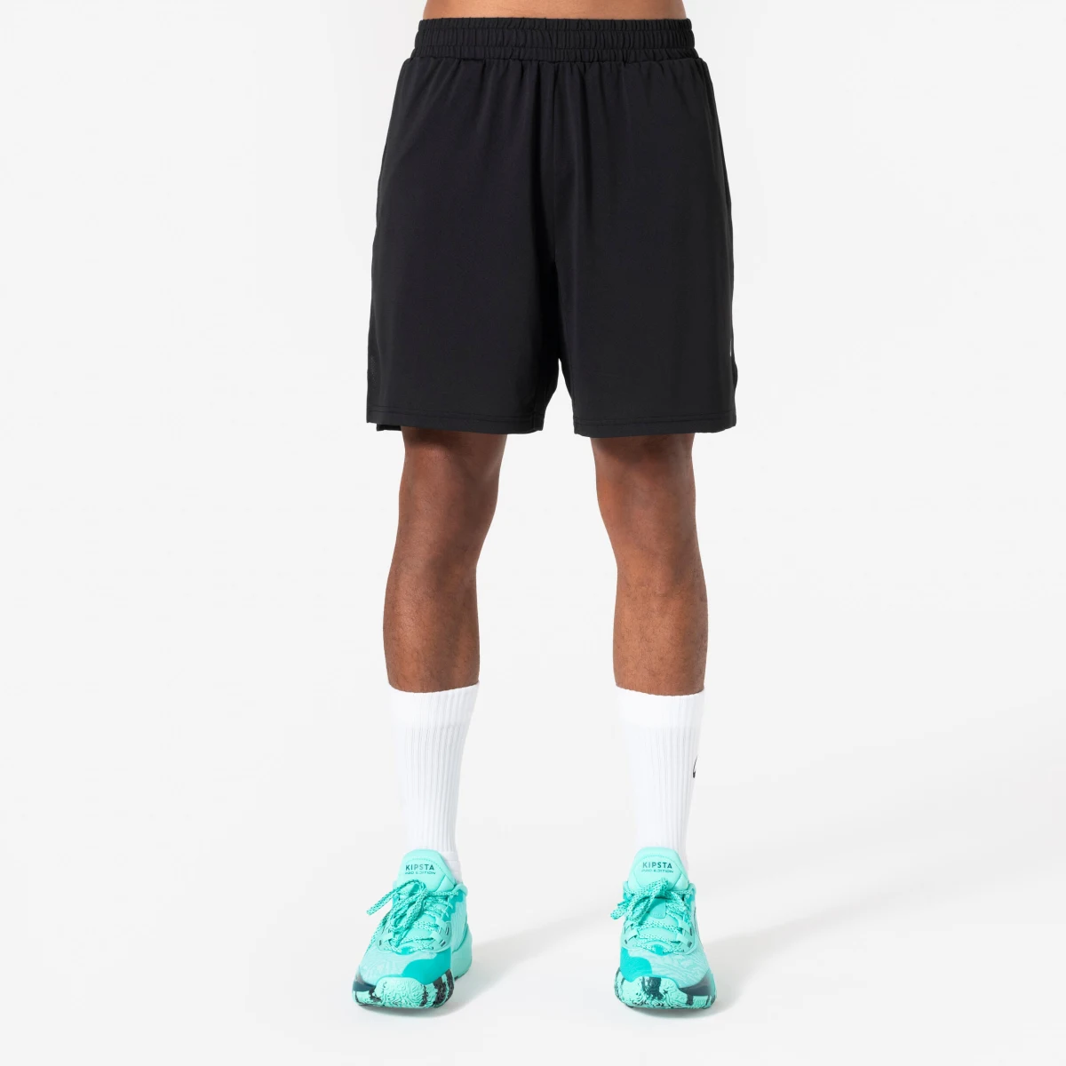 KIPSTA Unisex basketbalové šortky s vreckami 500 čierne 3XL · záber 1