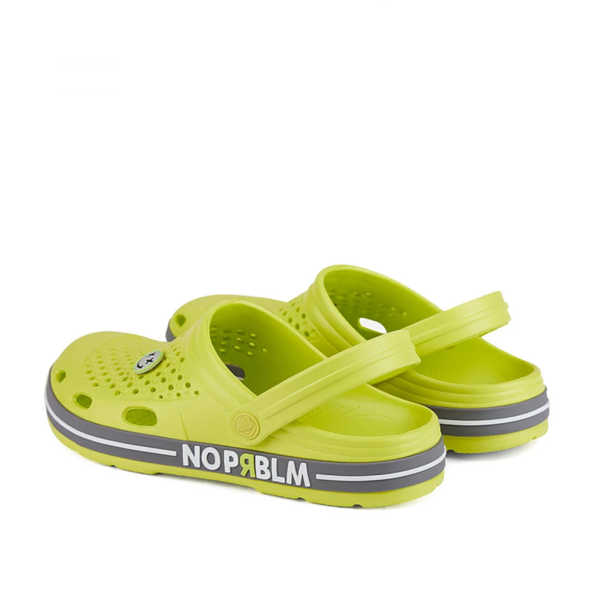 Dětské kroksy (rekreační obuv) COQUI Lindo K citrus grey · záber 3