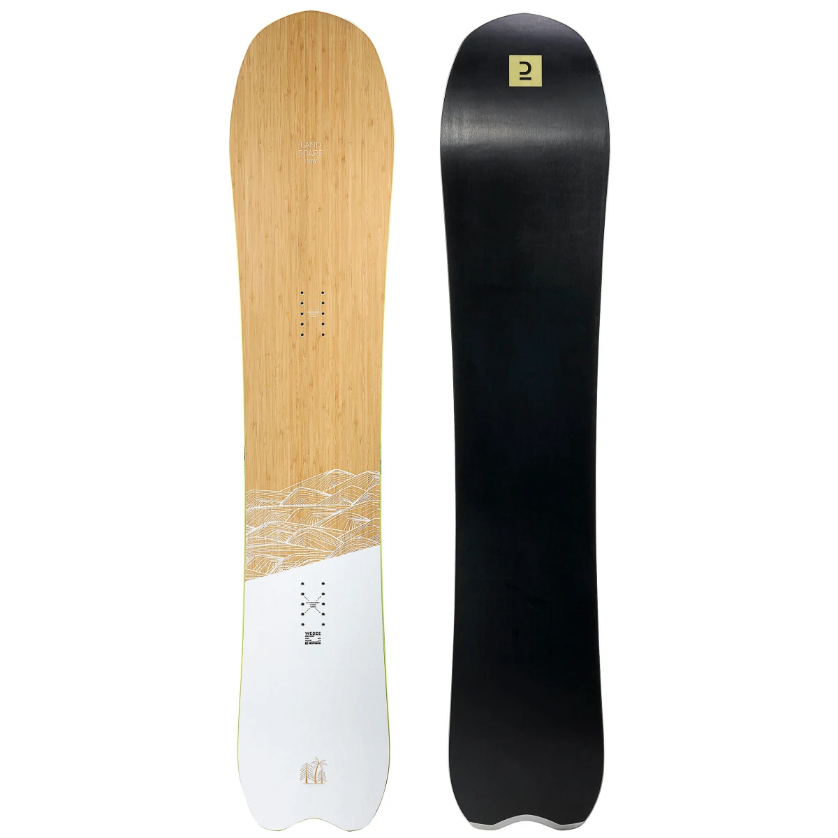 DREAMSCAPE Snowboardová doska Landscape na all mountain/prašan drevená unisex 153 cm (široké) · záber 1