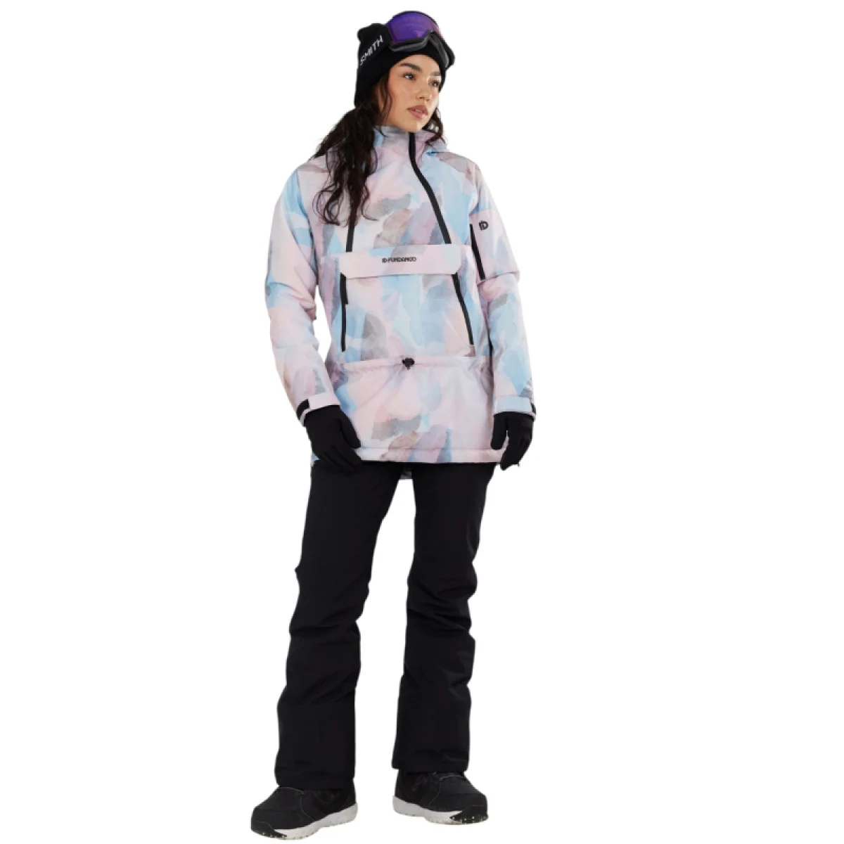Dámska lyžiarska bunda anorak FUNDANGO Hooper ECO Anorak-335- salmon · záber 4