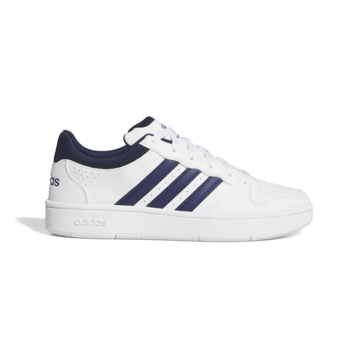 Pánska rekreačná obuv ADIDAS Hoops Classic M cloud white dark blue orbit grey · záber 2