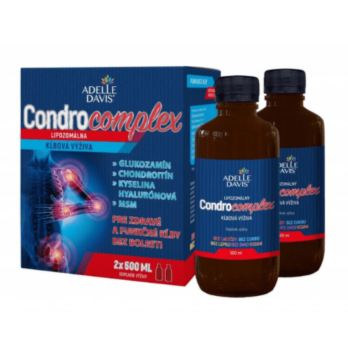 ADELLE DAVIS Condrocomplex 2 x 500 ml · záber 1