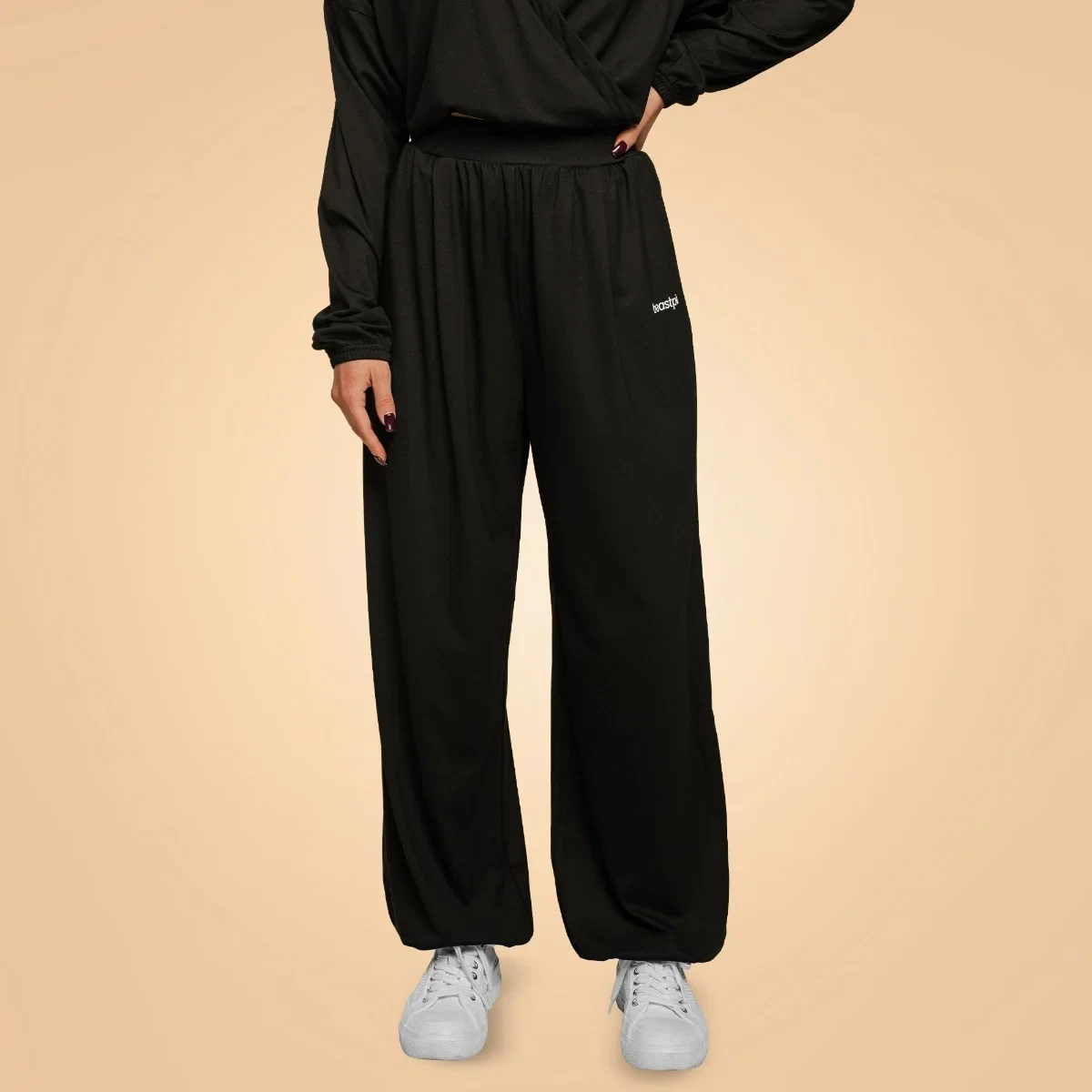 BeastPink Ženske hlače Breeze Black - Velikost: S | Barva: čierna | Teža: 0,5299 g | Pakiranje: 40 · záber 1