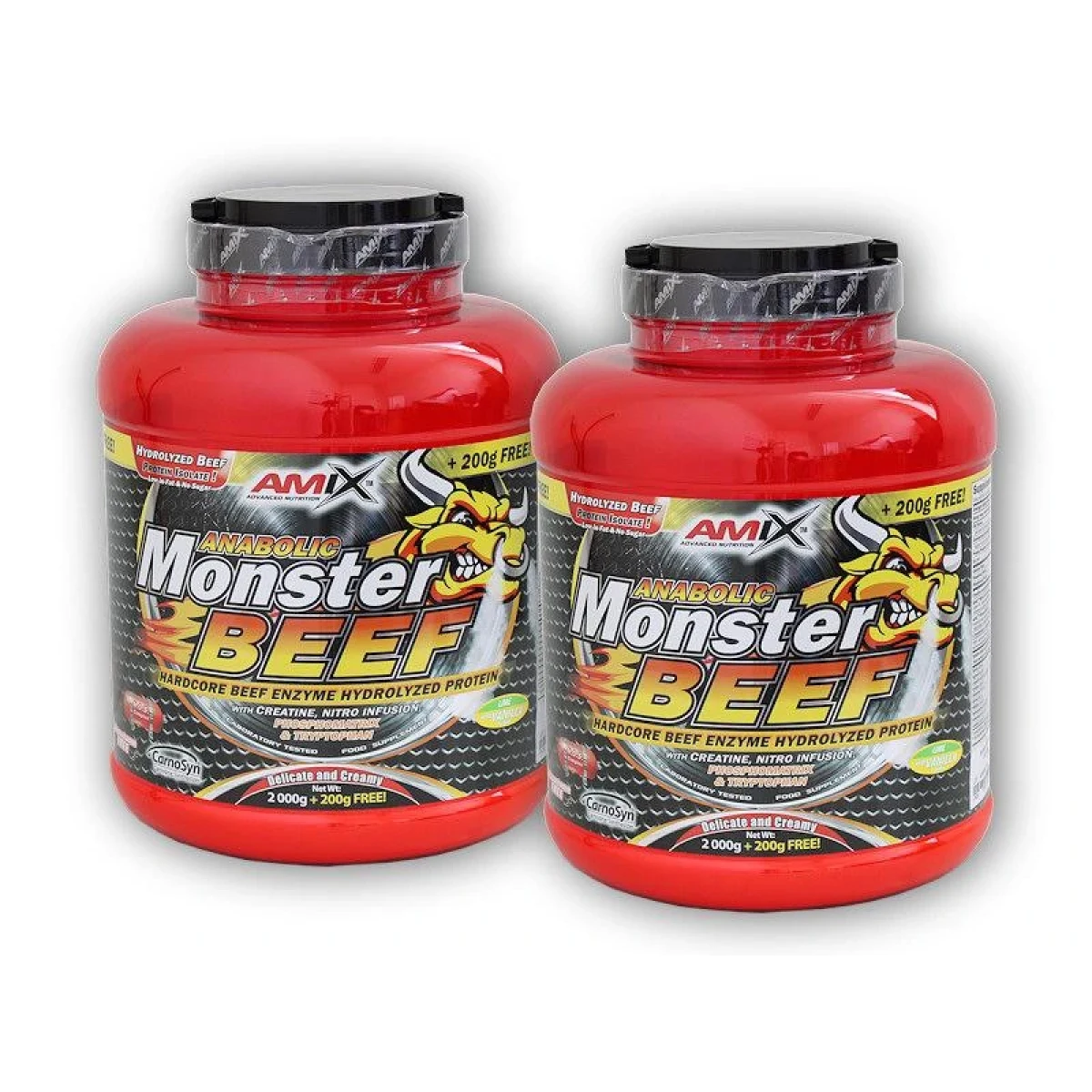 Amix 2x Anabolic Monster BEEF 90% Protein 2200g · záber 1