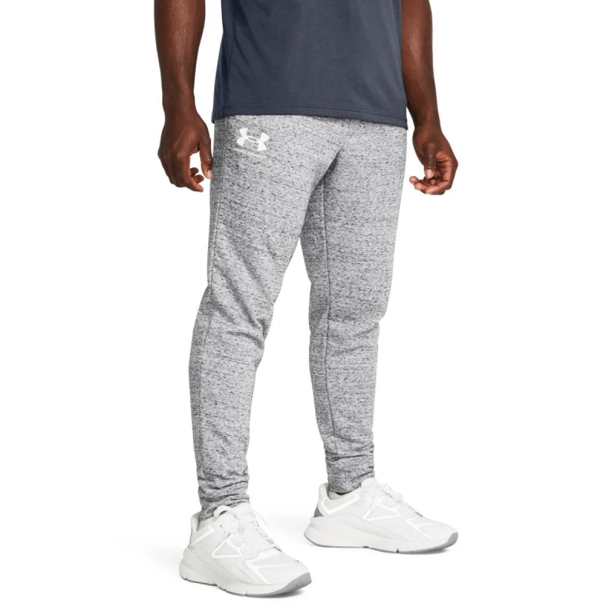 Pánské tepláky UNDER ARMOUR UA Rival Terry Jogger-GRY · záber 3