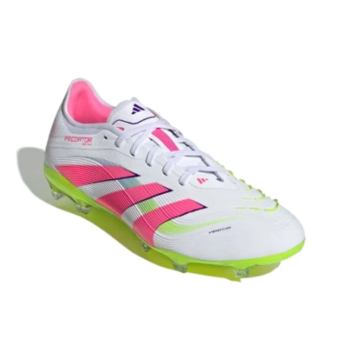 Pánské outdoorové fotbalové kopačky ADIDAS Predator Pro M FG cloud white lucid pink lucid lemon · záber 1