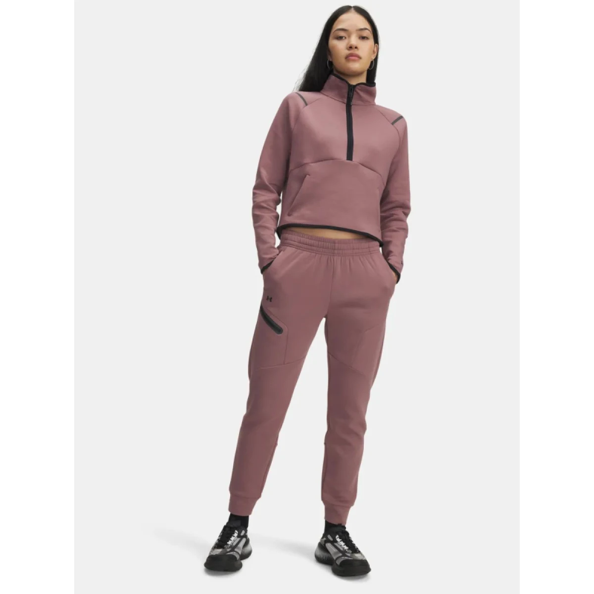 Dámské zateplené tepláky UNDER ARMOUR Unstoppable Flc Jogger · záber 4