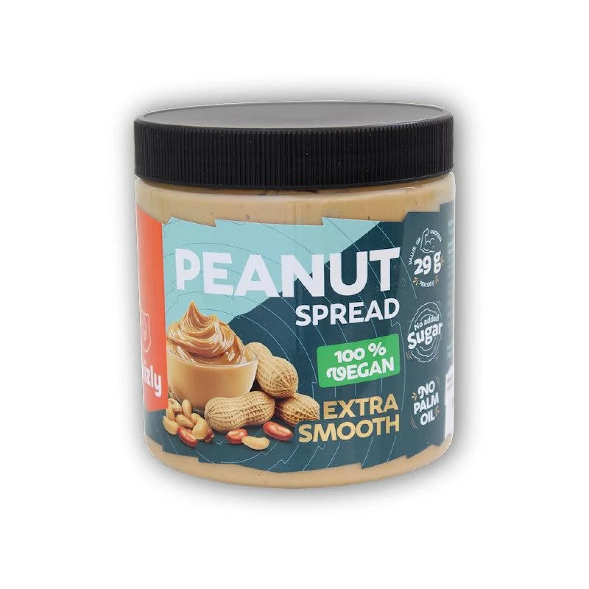 Grizly Arašídový krém jemný 100% 500g · záber 2