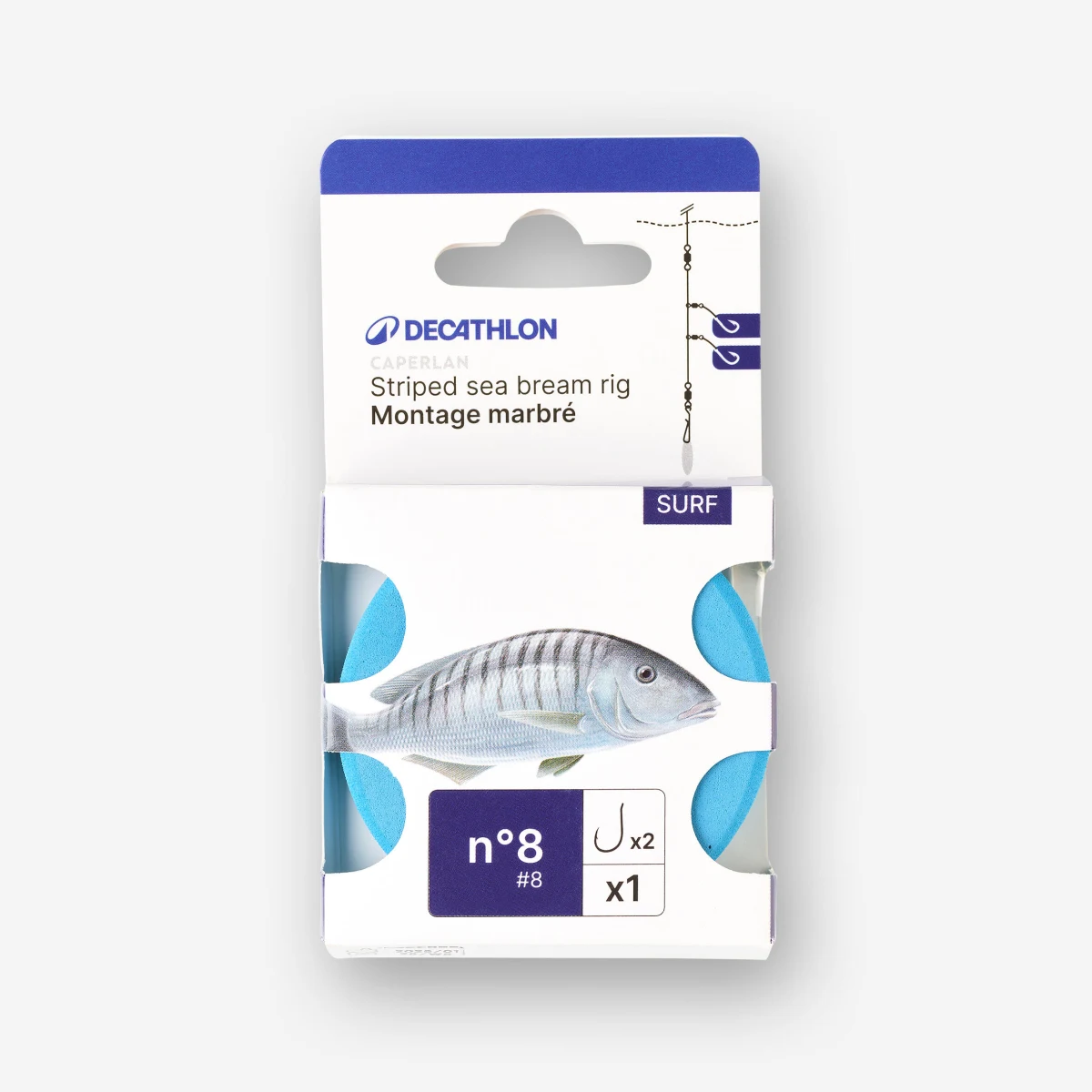 CAPERLAN Rybársky nadväzec na surfcasting Marbre SW Mar Lgt č. 8 bez · záber 2
