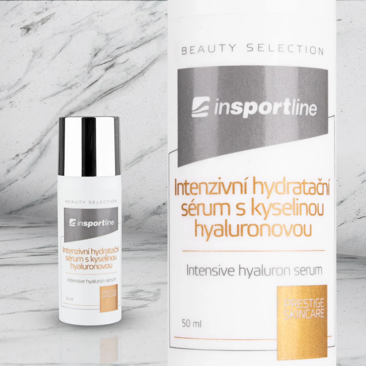 inSPORTline Intenzivní hydratační sérum s kyselinou hyaluronovou 50 ml · záber 1