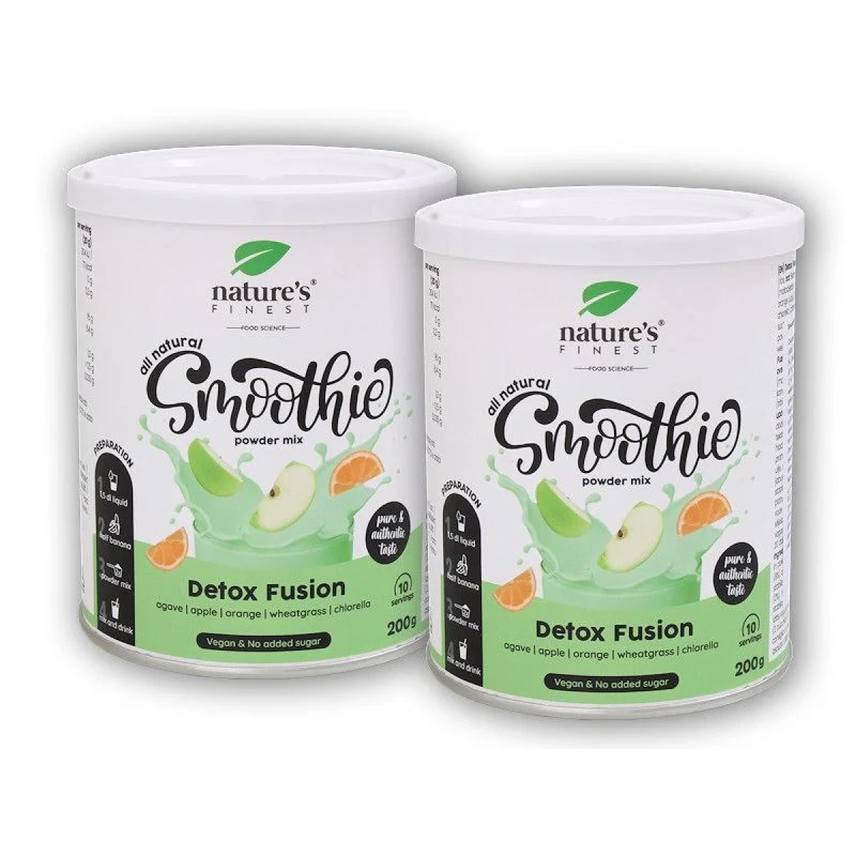 Natures Finest 2x Smoothie detox fusion 200g · záber 1