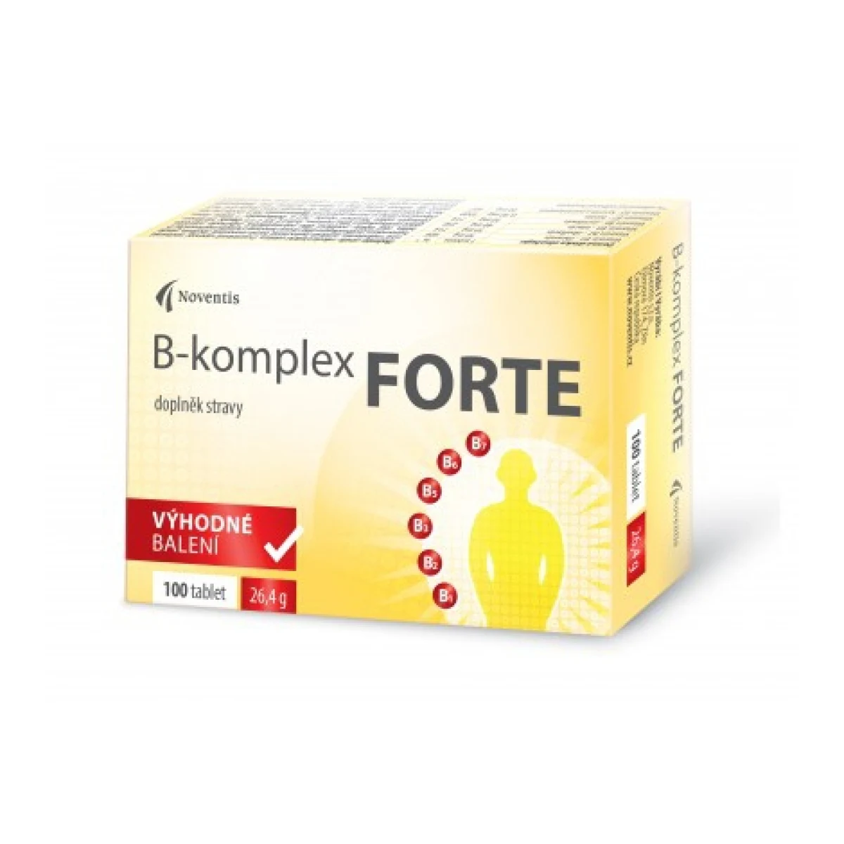 Noventis B- komplex forte 100 tbl · záber 2