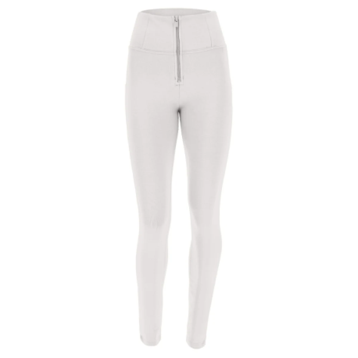 Női jeggings nadrág FREDDY WR.UP® skinny push up organic cotton trousers with high waist-Beige · záber 1