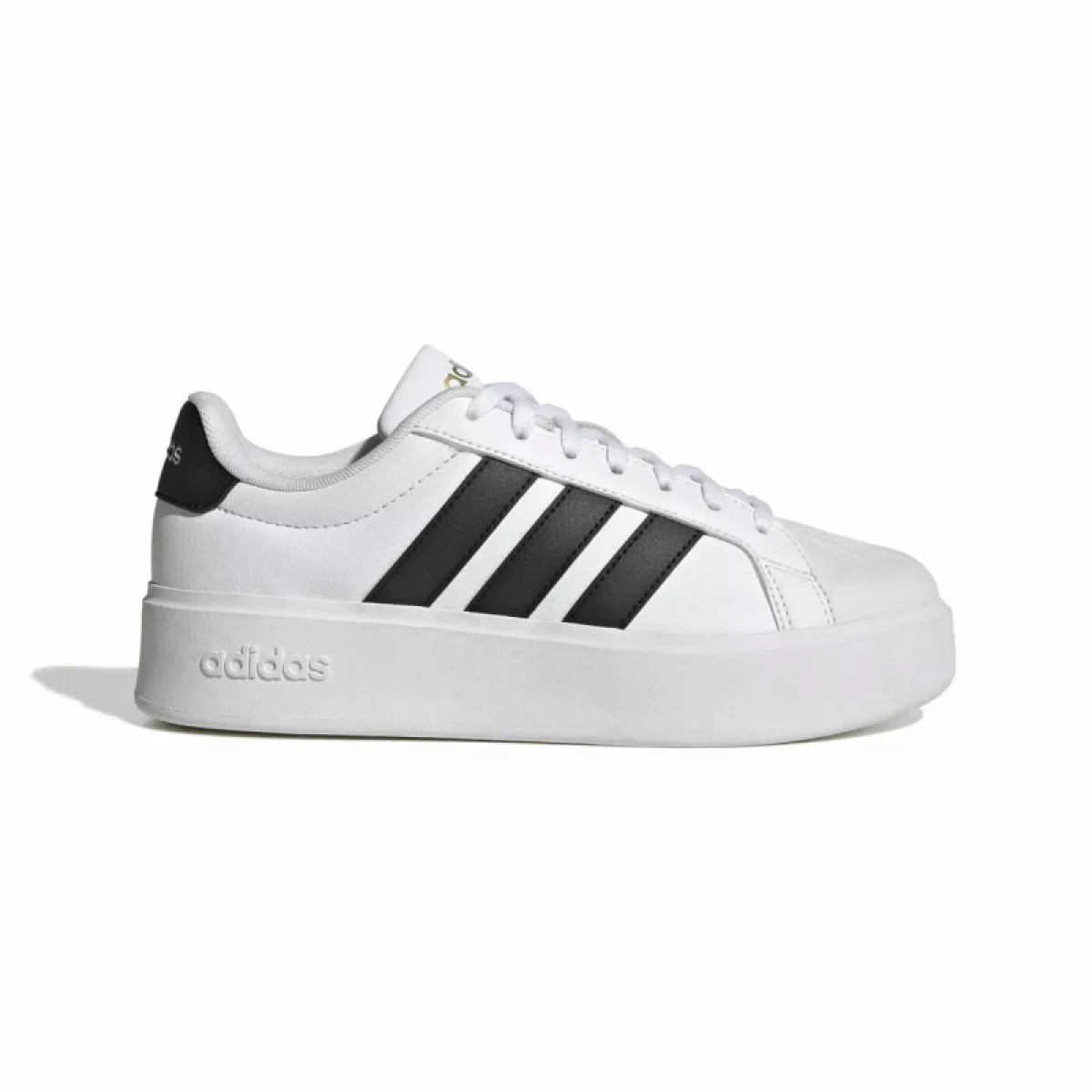 Dámska rekreačná obuv ADIDAS Streettalk Bold W cloud white core black matte gold · záber 2