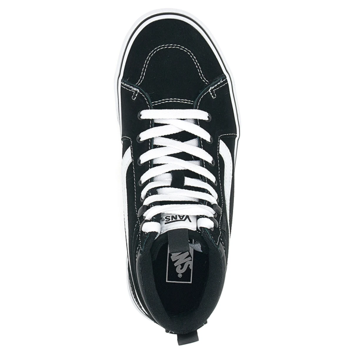 Juniorské kotníkové zimní boty VANS YT Filmore HI VansGuard (Suede) black white · záber 5